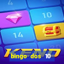 bingo dos 10 mandamentos da lei de deus